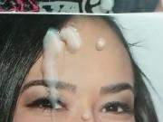 WWE AJ Lee Cum Tribute 14