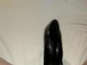 Sprayed on black patent