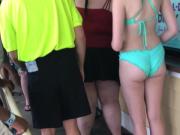 Nice teen ass in bikini Part 2