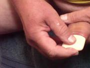 Foreskin with soap bar