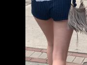 Tight Jean Shorts Nice Legs n Ass