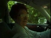 Granny Susanne Sucks and Fucks Outdoors