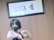 Chinese cum target dances and gets naked 5