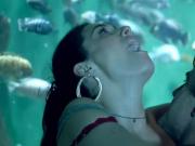 Emmy Rossum Sex Against Large Aquarium In Shameless