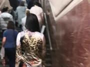 Satin in subway