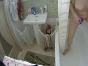 Purple dildo fucking with two hot girls