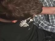 Kinky tattooed amateurs moan during passionate masturbation