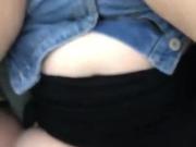 Chubby Doll Fingered In The Car