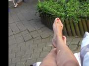 Samira's beautiful feet