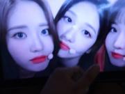 Fromis 9 Jiwon Seoyeon Jisun cum tribute 1