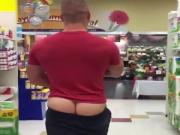 public fun 11 ass show in supermarket alley 6''