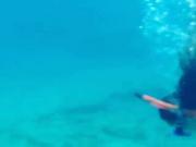 Arab chick with big tits in selfie video