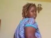 Kenyan girl dancing