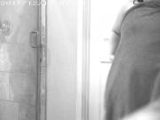 Chubby Asian Wife Drying Off after Shower Part 2