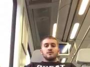 Getting naked in the train