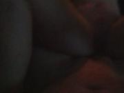 Short Orgasm on the Red Couch