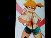 Misty Cum Tribute