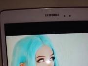 Guy cums for Belle Delphine again