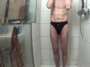 im schwarzen slip