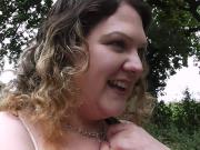 Stranger fucks busty plumper after hot blowjob