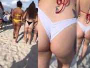 3 Exposed College Asses at the Shore Preview - SPRING