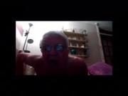 83yo man cum on cam