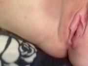 my slutty little whore slams her masters pussy