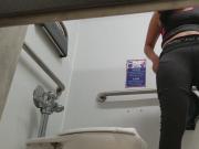 Walmart Toilet Voyeur Workout Chick