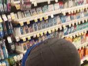 Big booty Granny Shoprite worker bent over