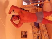 Payne Moore audition a rip and strip 20 year old bbuilder