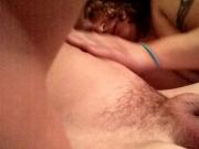 Sexy Big natural tit wife lovin my cock