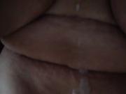 a little cum shot