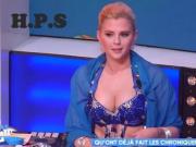 Kelly vedovelli big breast in french TV