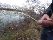 Piss on the lake