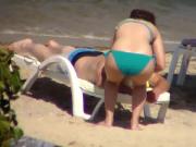 sikensikene turkey candid beach booty 527