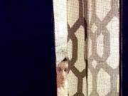 Spying sister in the shower