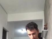 Jerking off teen sperm time