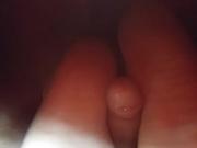 Wife footjob under the blanket