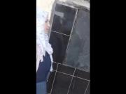 Arab boobed luscious mom spy in street