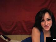 Freckled Princess Its Cleo Gags On Cock & Gives Hot Rim Job!