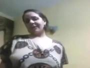 Arab MILF masturbating