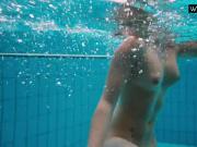 Liza Bubarek enjoys swimming