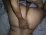 Fucking sexy lady J from behind