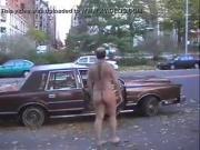 DAVID CHERIANO SHOWS NUDE ON STREET PART 1