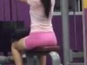 Nice Ass girl in Gym