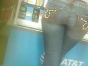 Ass in Jeans Teen