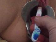 playing with my wife's pee-hole