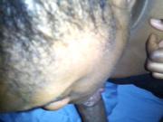 Getting my dick suck from this black bitch 01-05-2014