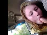 Car blowjob