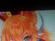 Bowsette Cum Tribute 01